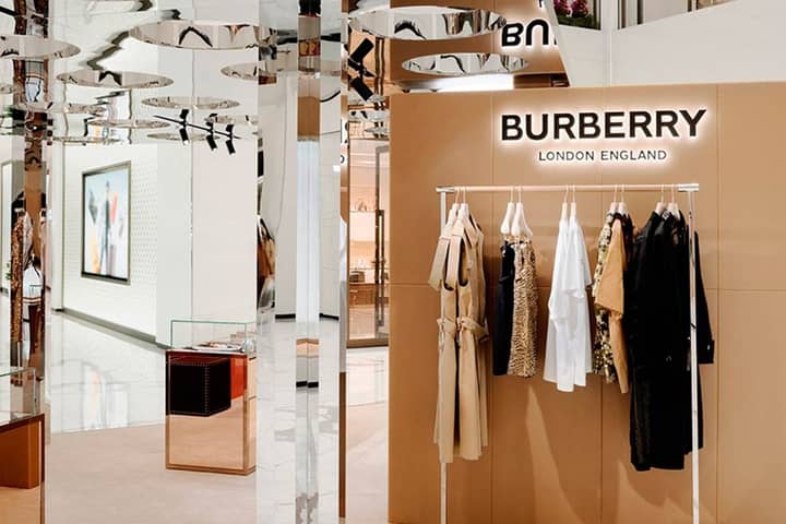 Burberry sale diseñador outlet