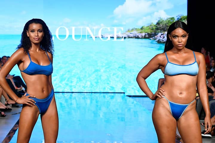 Lounge showcases debut swimwear collection