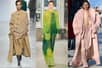 Schlüsselfarben der Pariser Modewoche HW24: Khaki, ein neutrales Rosa und Grüntöne