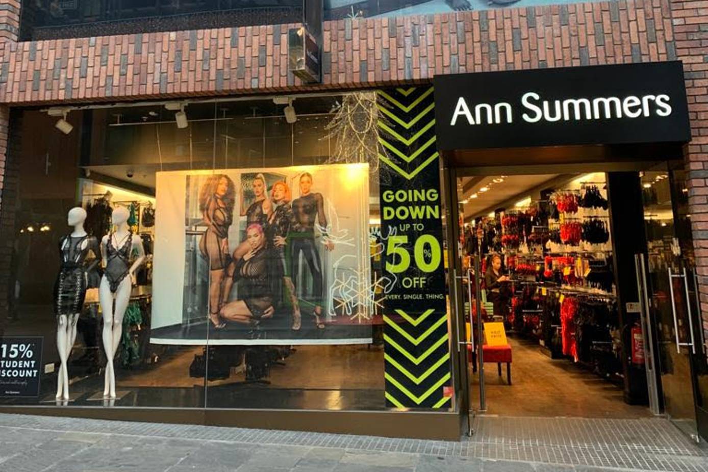 Ann Summers reduces losses