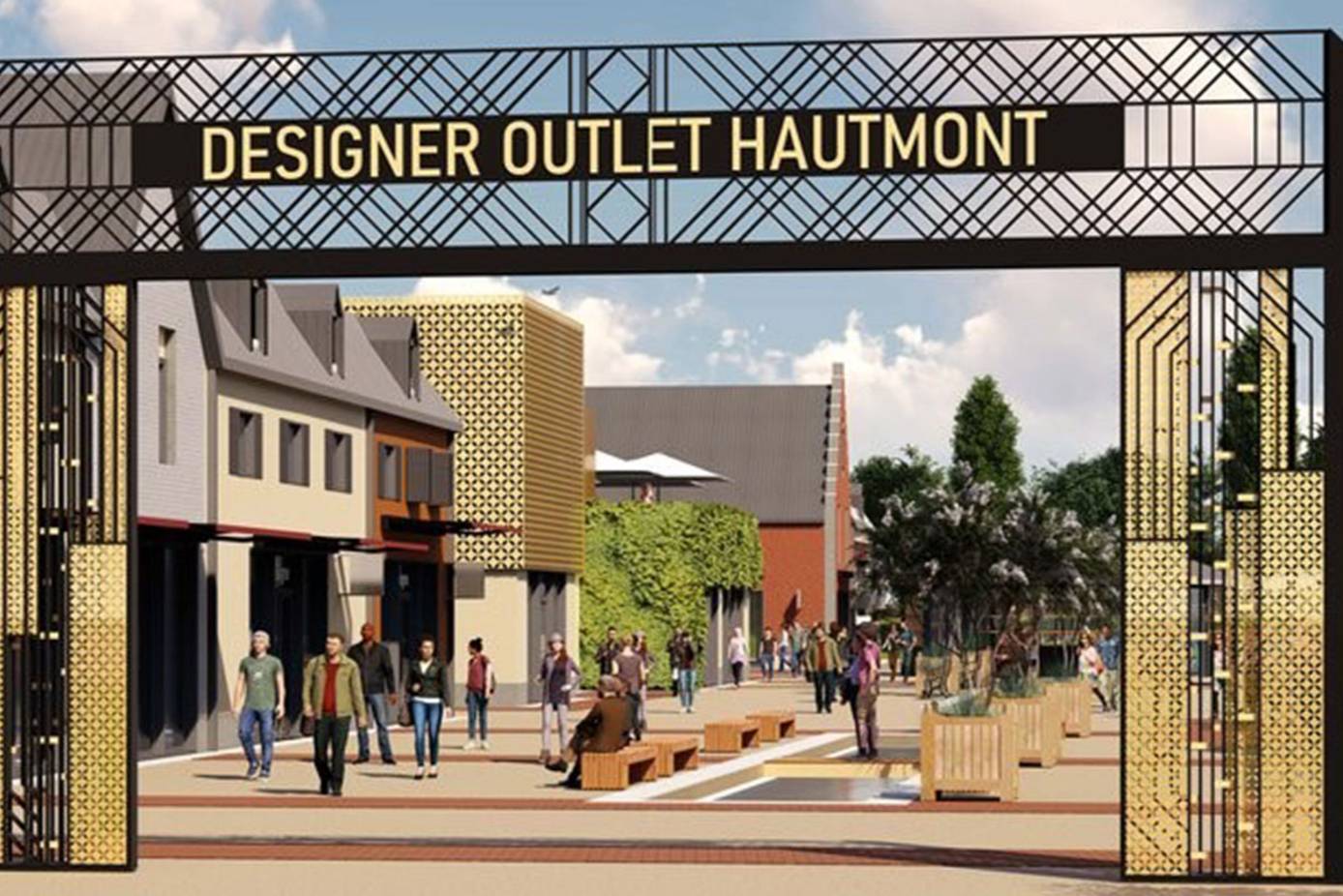 Designer Outlet Hautmont : un nouveau village de marques pour fin 2023