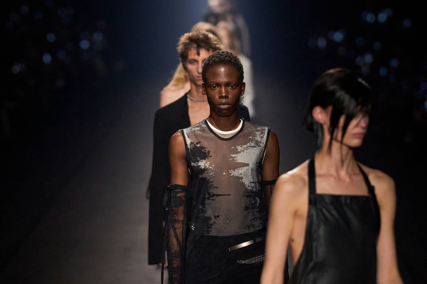 Stefano Gallici Makes Debut at Ann Demeulemeester for Spring 2024 -  Fashionista