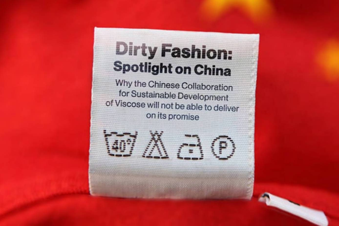 Chinese viscose made with recycled cotton