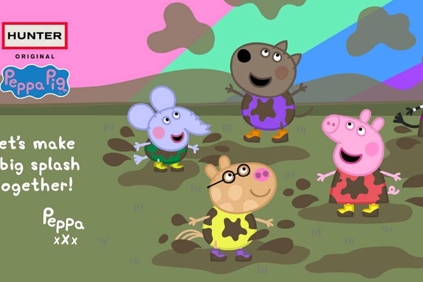 Rain boots 2025 peppa pig