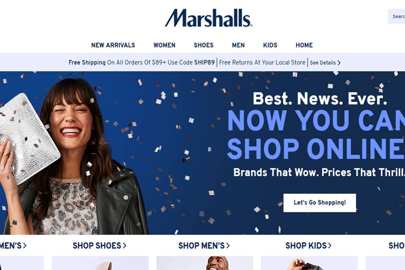 Marshalls shop cheap online shoes