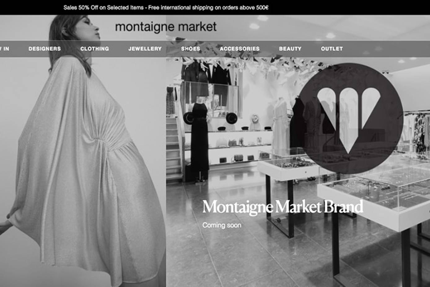 Montaigne Market lance son outlet en ligne