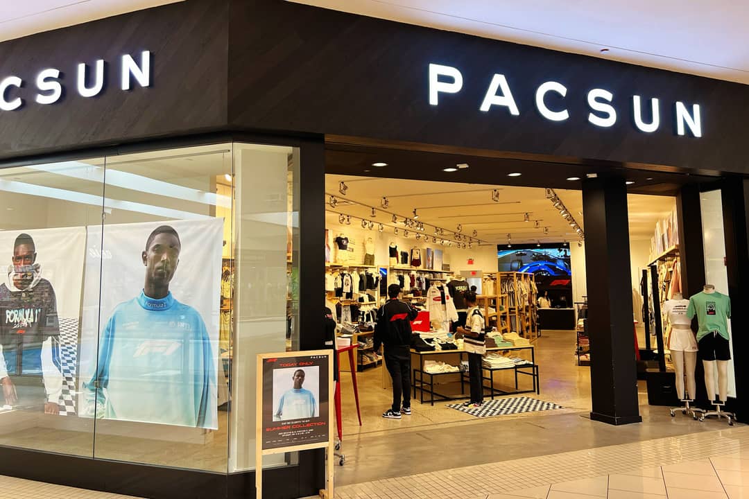 Pacsun store in Aventura, FL.