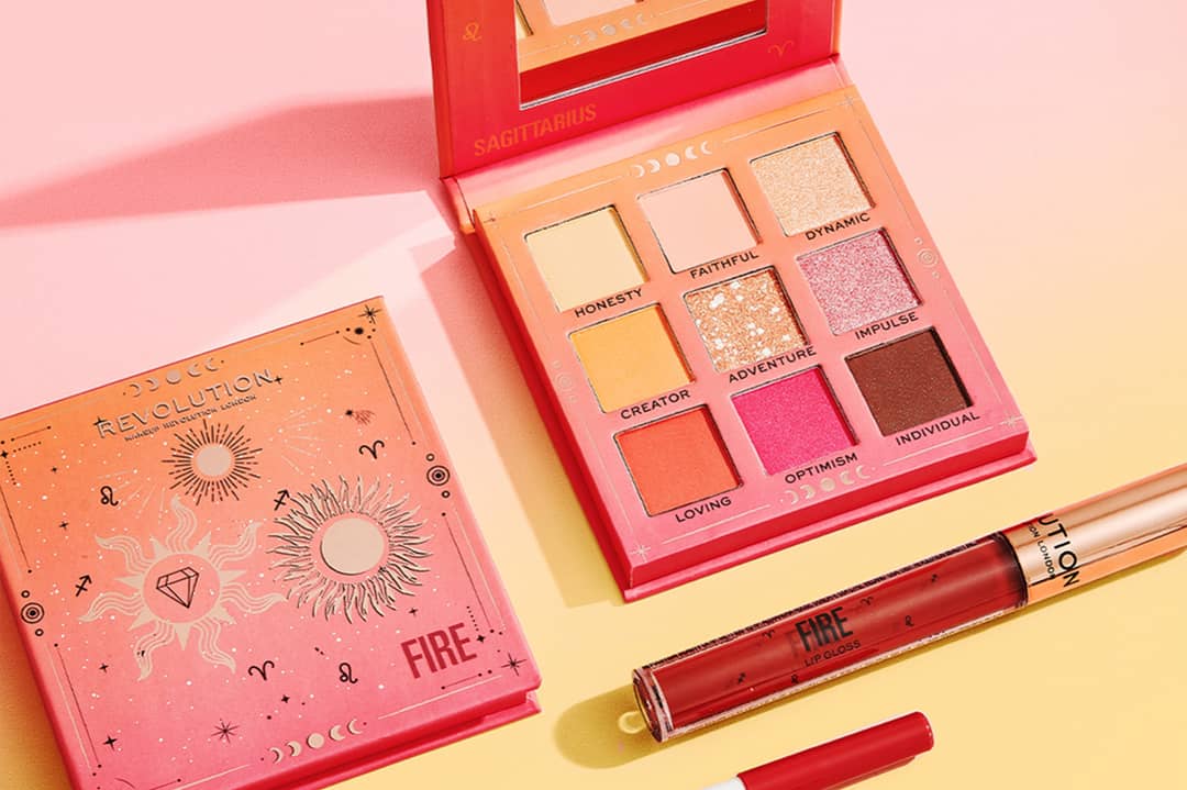 Revolution Beauty Fire collection