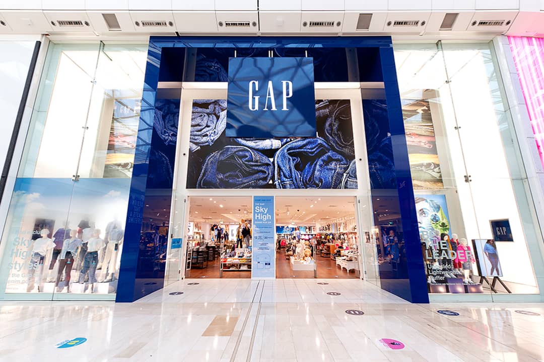 Gap storefront