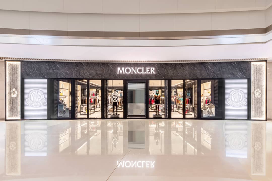 Eine Boutique der Marke Moncler