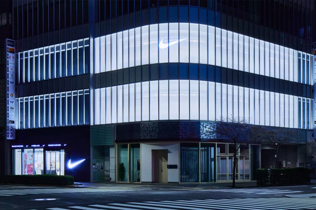 Nike store in Tokyo.