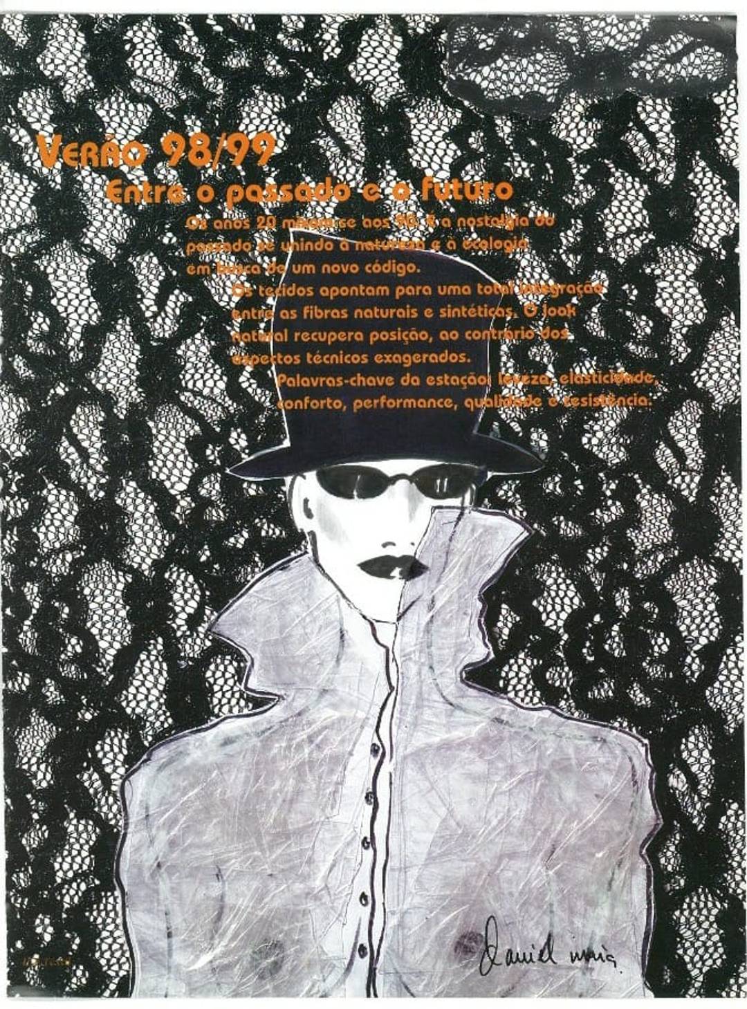 Revista Cores e Tecidos, editorial têxtil, Verão 1989/1990
