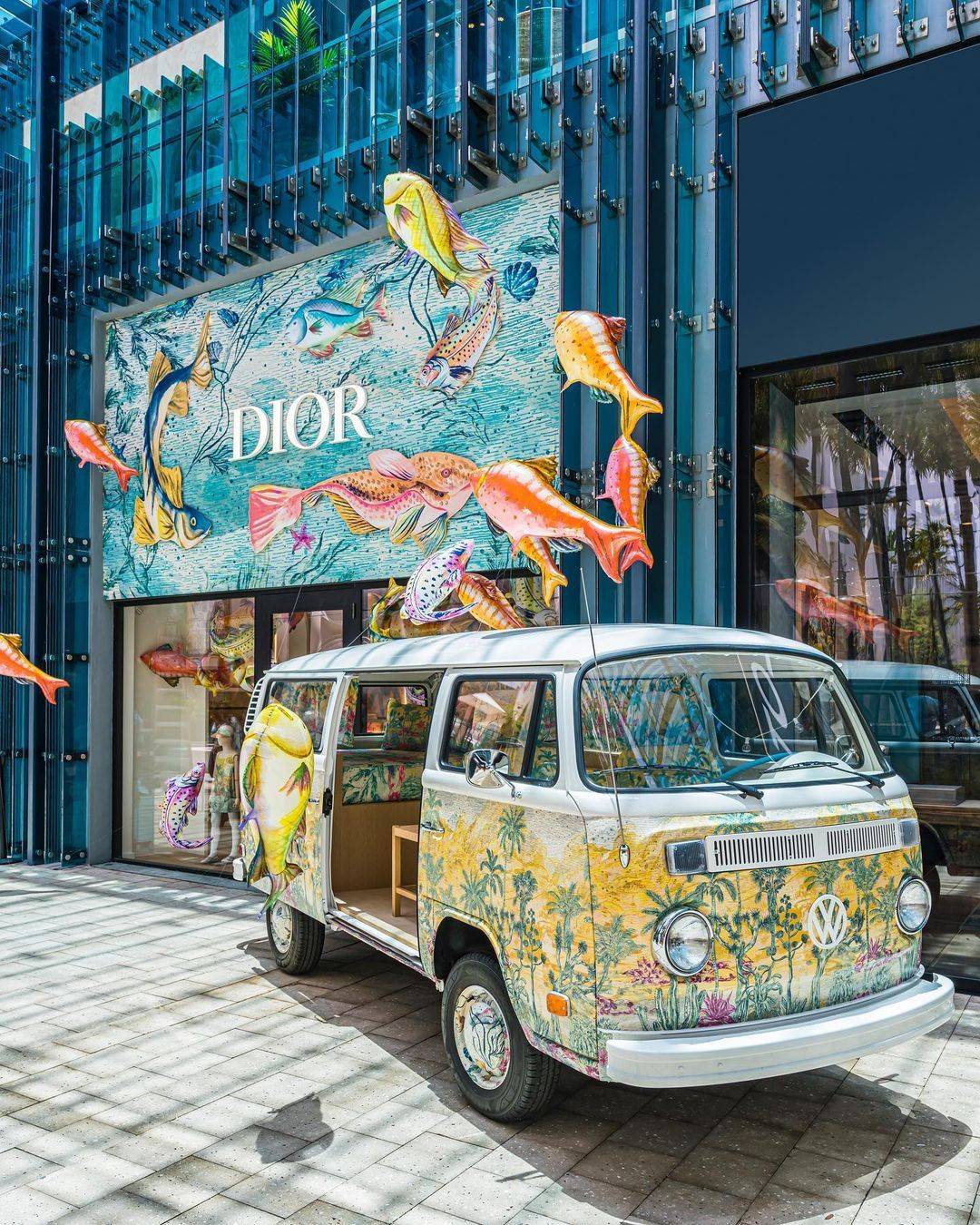 Boutique Baby Dior en Miami.