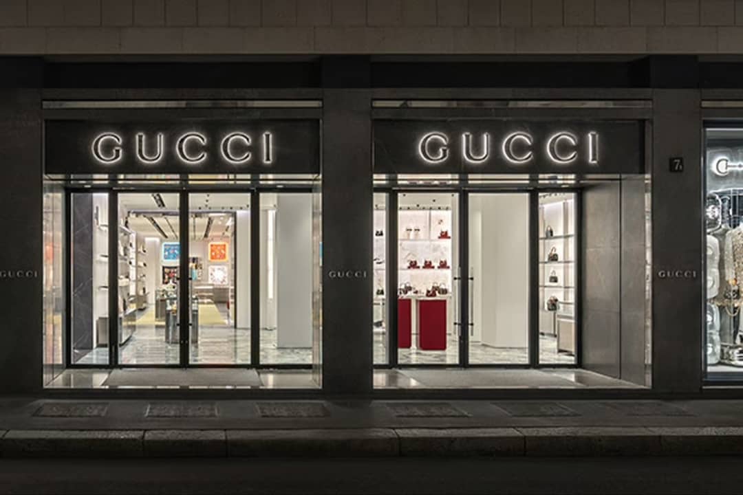 Flagship-Store des Modehauses Gucci in Mailand