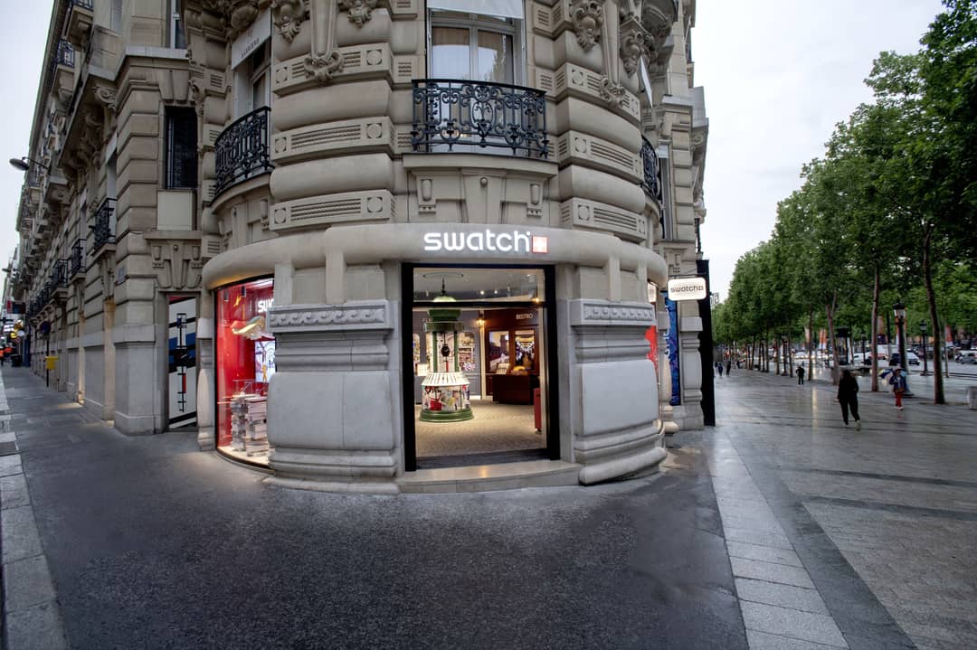 Magasin Swatch.