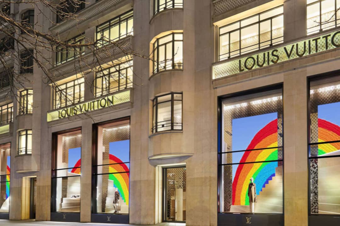 Boutique Louis Vuitton aux Champs-Élysées
