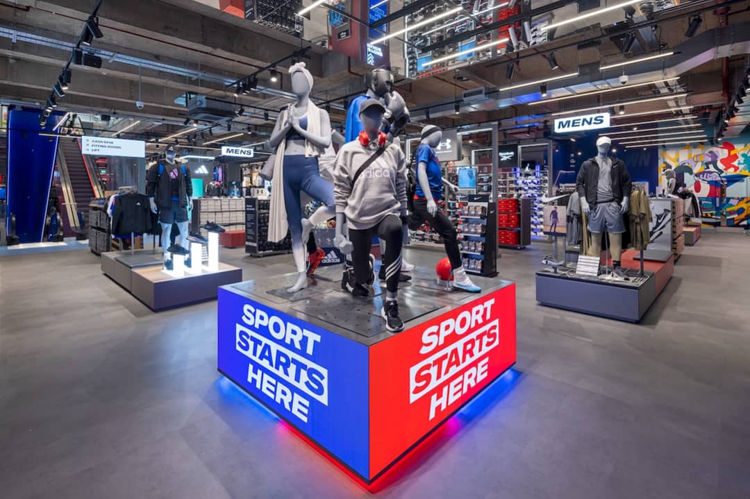 Sports Direct store interior