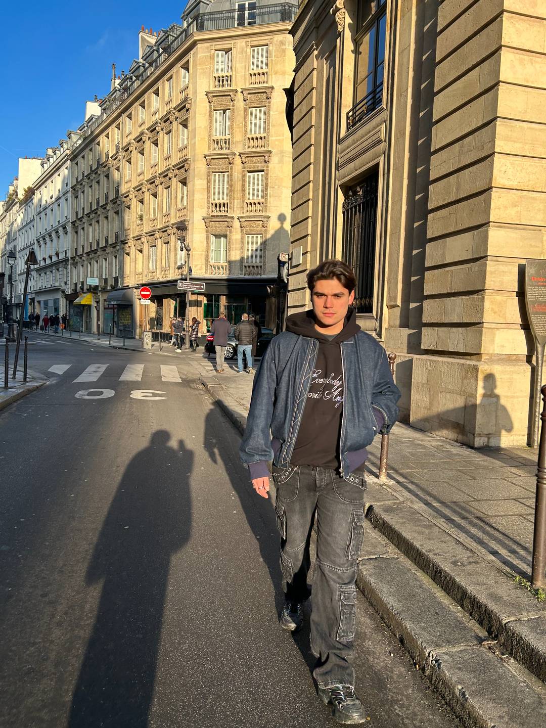 Jannis Thein unterwegs in Paris