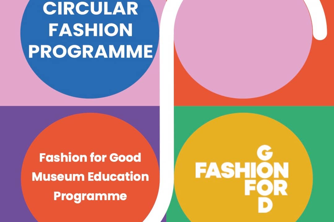 Cover photo, Fashion for Good circular fashion programme.