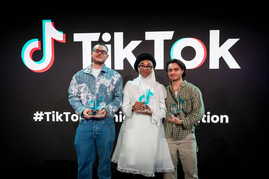 Winners of the first edition of the TikTok Fashion Competition France.