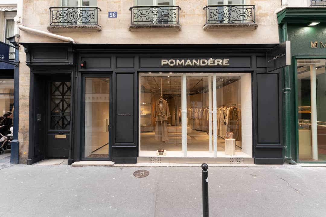 Pomandère ouvre sa première boutique à Paris.