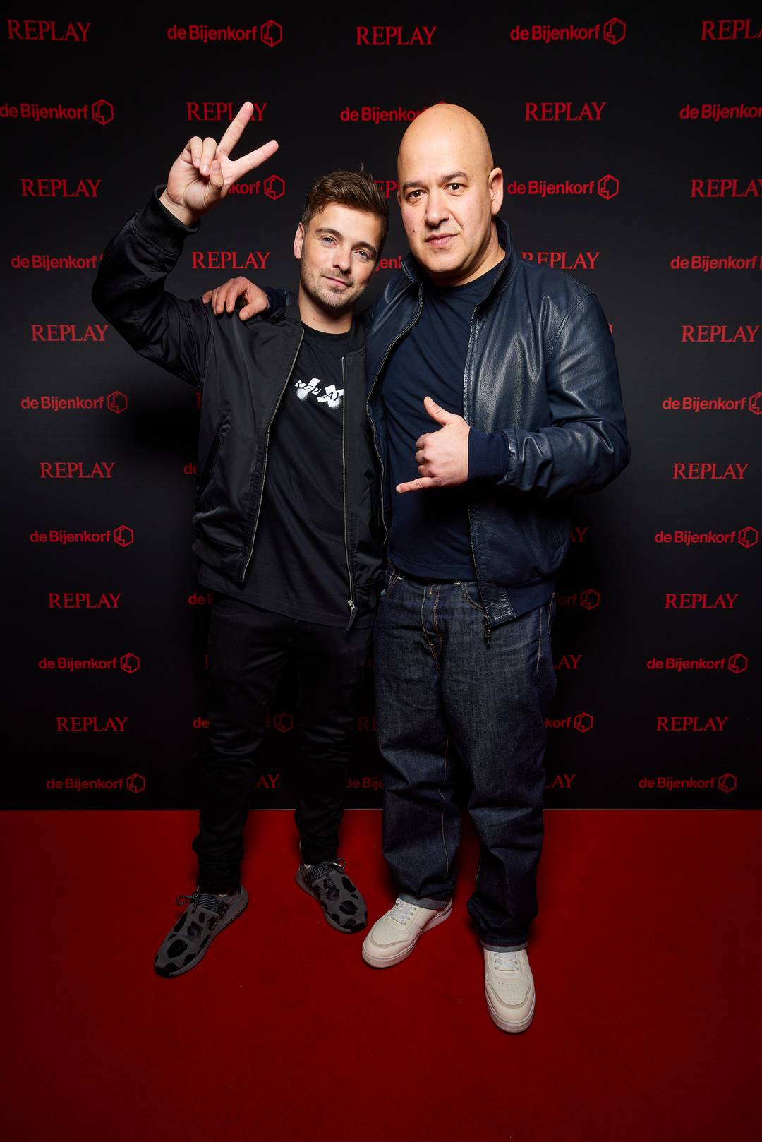 DJ Martin Garrix und Replay-CEO Matteo Sinigaglia