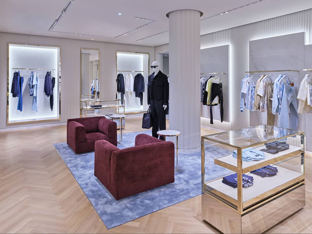 Menswear im neuen Düsseldorfer Versace-Store