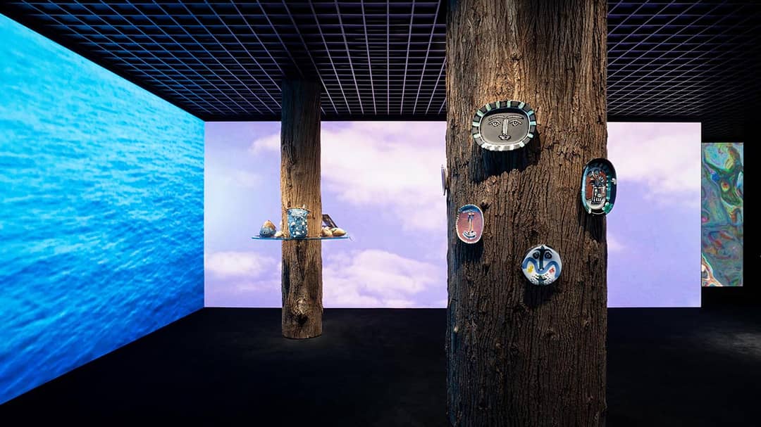 Exposición “Crafted World” organizada por Loewe en el Centro de Exposiciones de Shanghái, del 22 de marzo al 5 de mayo de 2024.