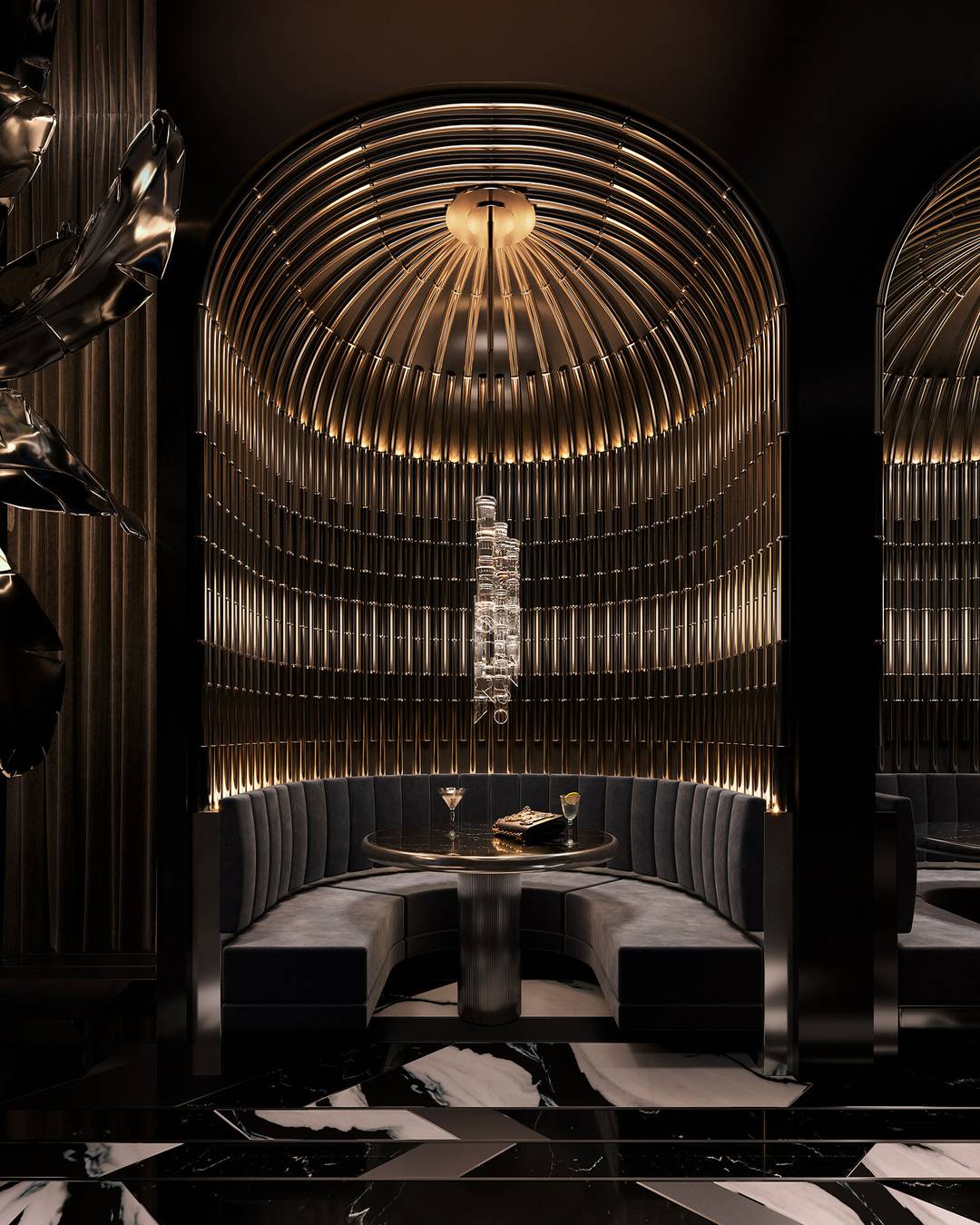 The Lounge at 888 Brickell by Dolce&Gabbana and JDS Development Group.