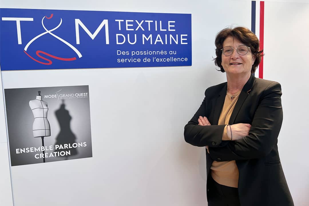 Sylvie Chailloux au salon Made in France Première Vision