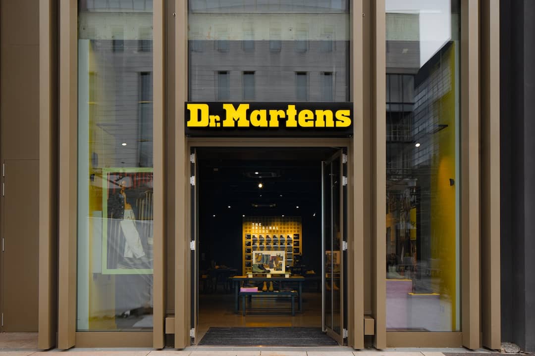 Dr. Martens in Frankfurt, Duitsland.