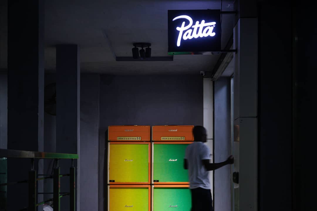 Patta opent winkel in Lagos