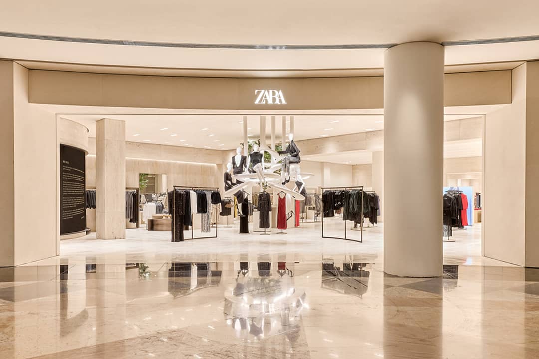 Zara's latest concept store in Mall of the Emirates, Dubai