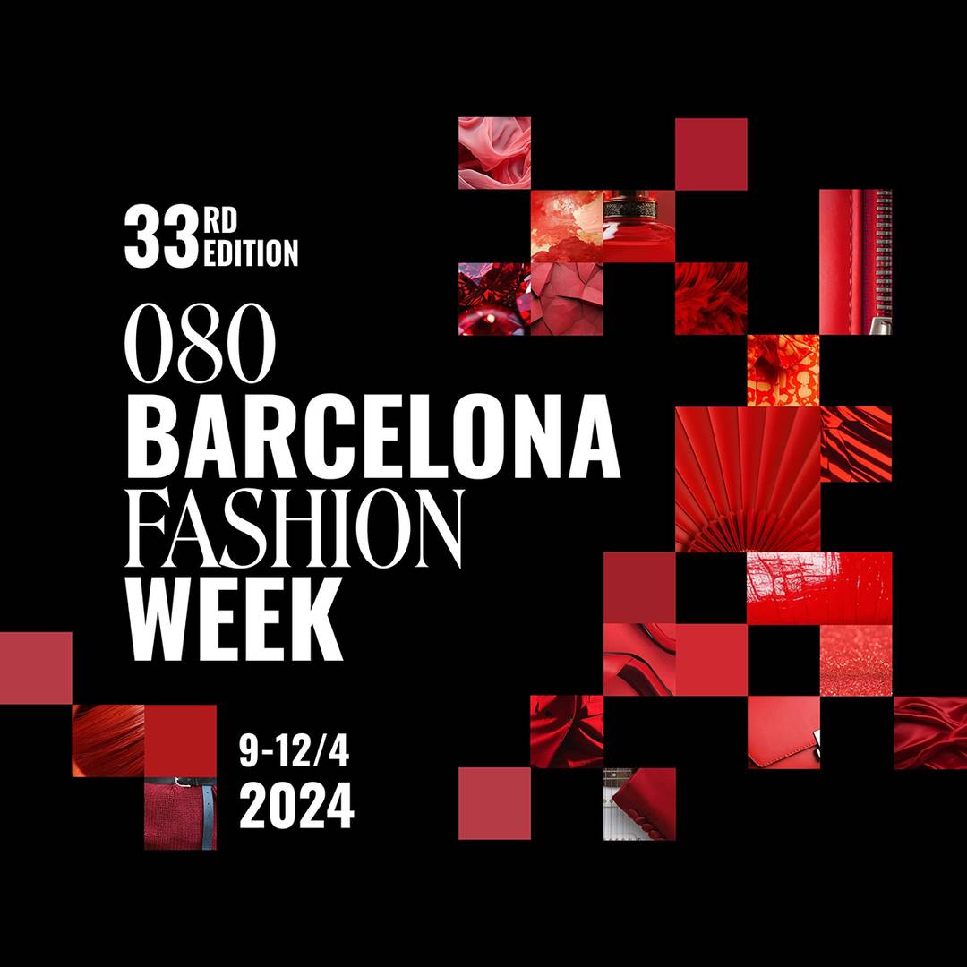 Cartel de la 33ª edición de la 080 Barcelona Fashion.