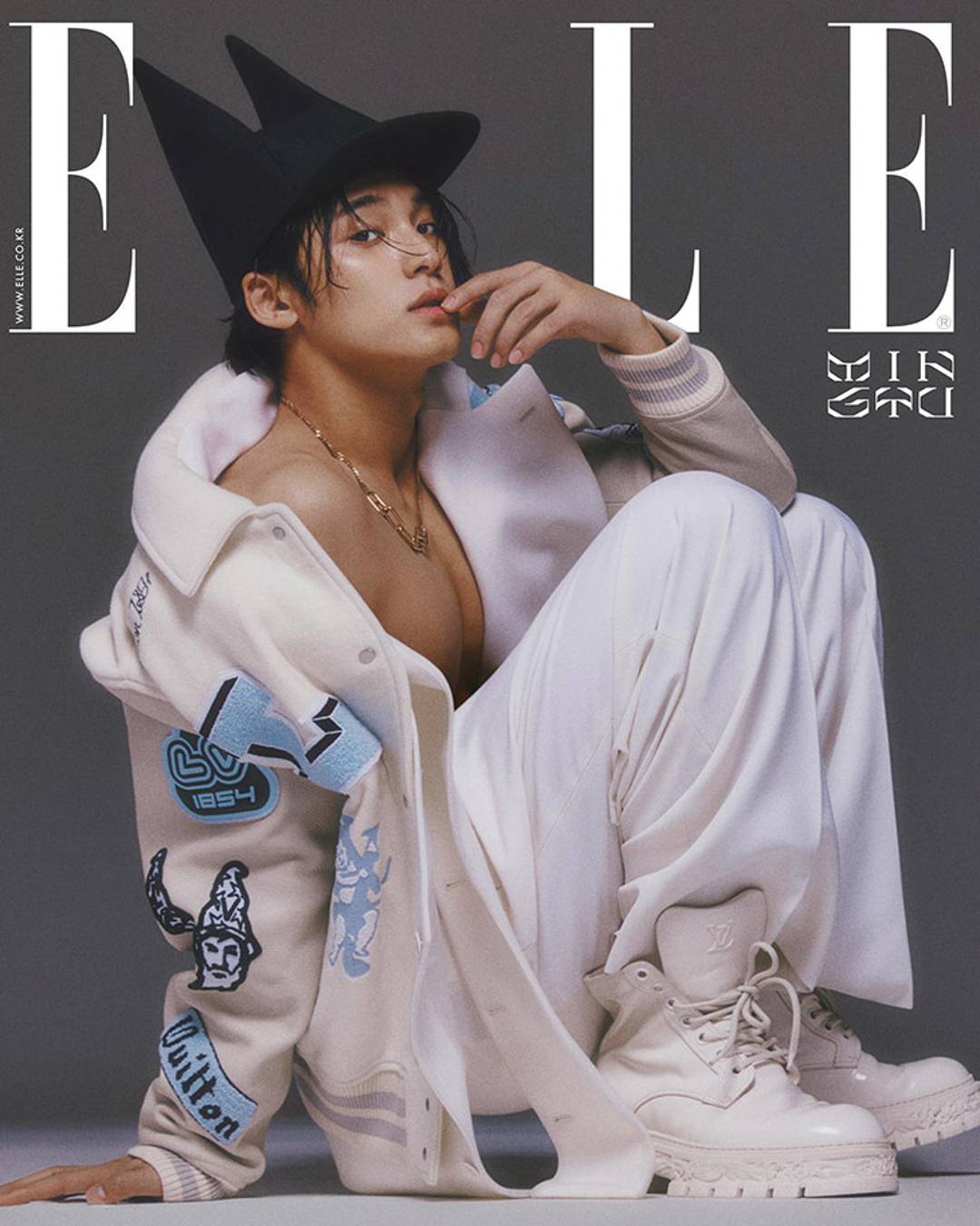 MinGyu on cover of Elle South Korea October 22