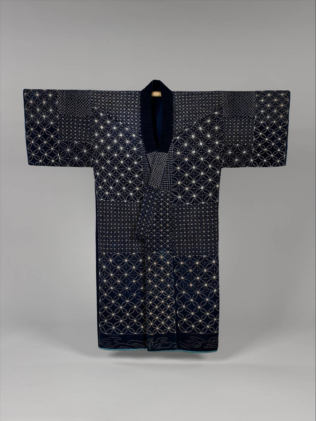 Sashiko-kimono, eind negentiende eeuw.