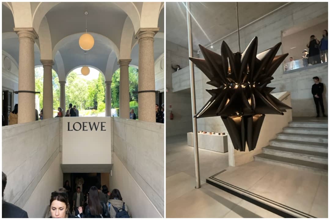 Loewe Lamp Installation at Milan Design Week