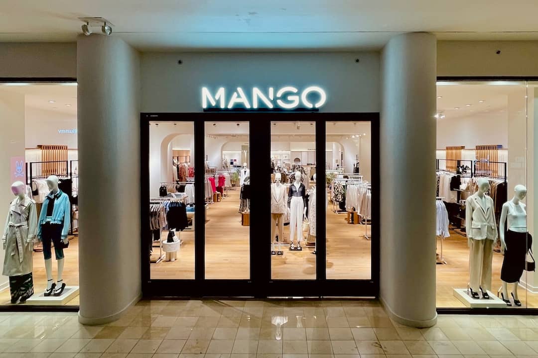 Neuer Mango-Store im Einkaufszentrum Westfield Montgomery bei Washington DC