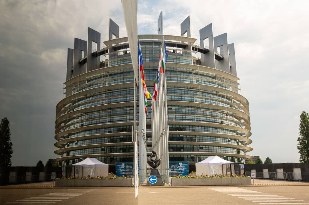 Straßburger Parlamentsgebäude der EU