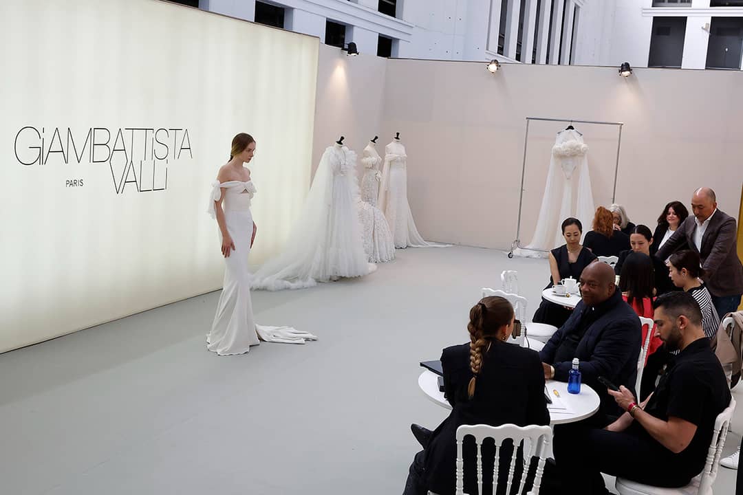 Recinto ferial de Montjuïc durante la edición de la Barcelona Bridal Fashion Week de abril de 2024.