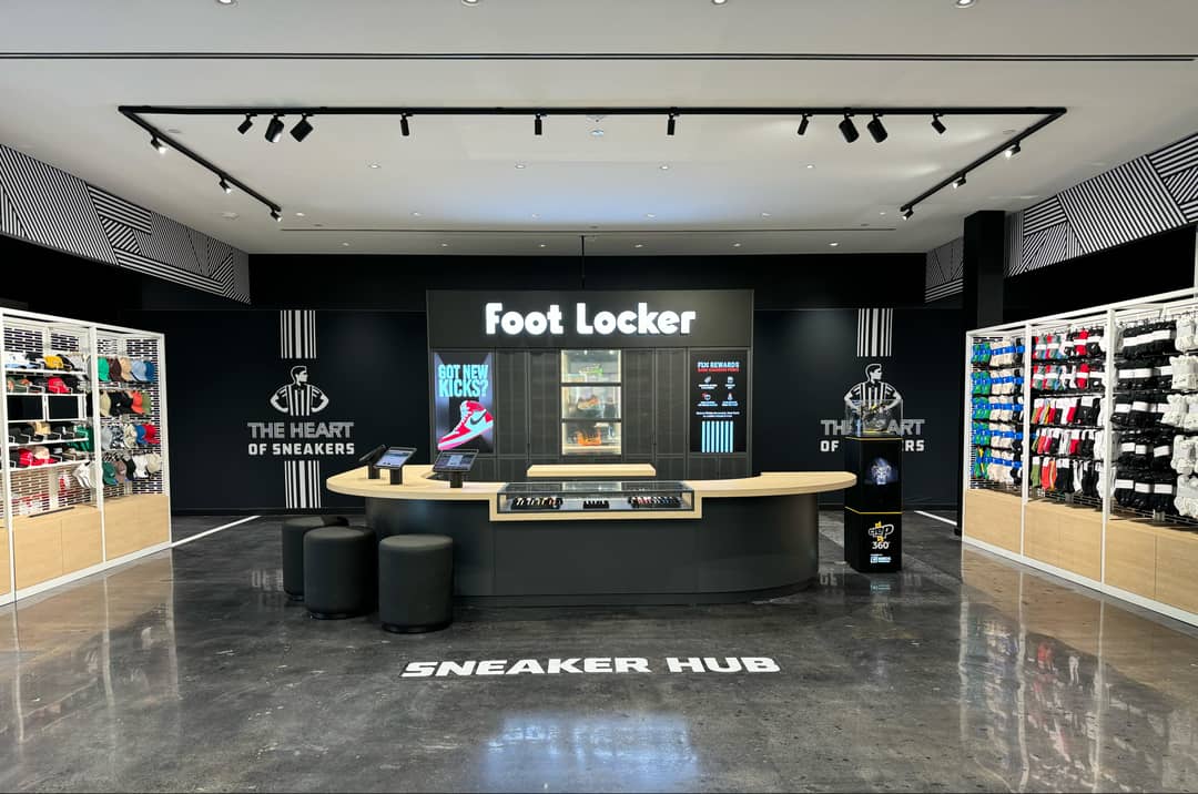 Foot Locker new Sneaker Hub at Willowbrook Mall