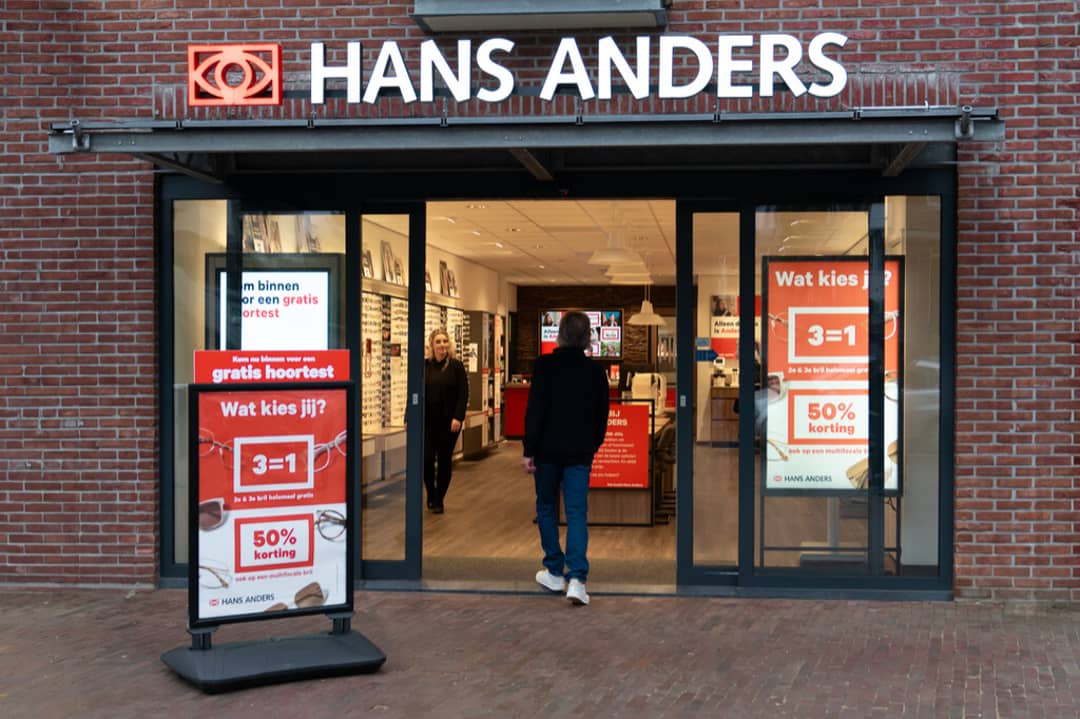 Hans Anders winkel.