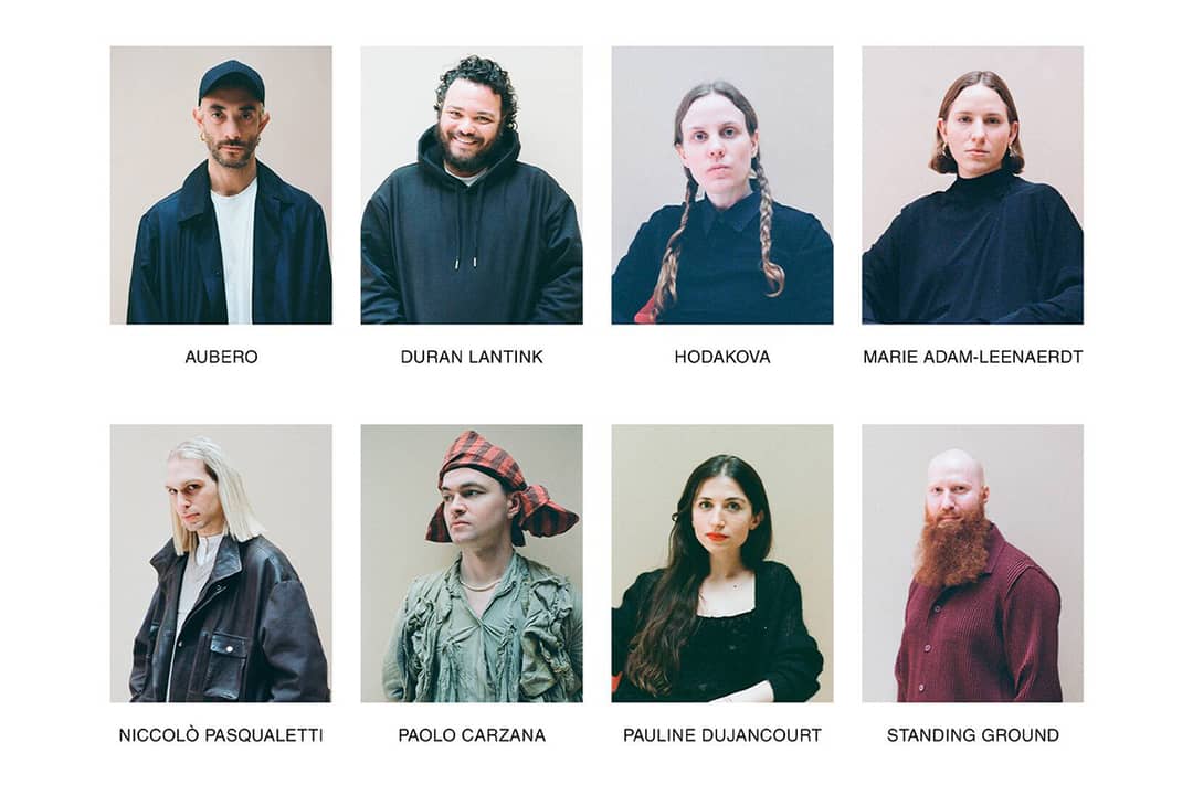 Fotografías de los directores creativos de las ocho casas de moda emergentes finalistas al LVMH Prize 2024.