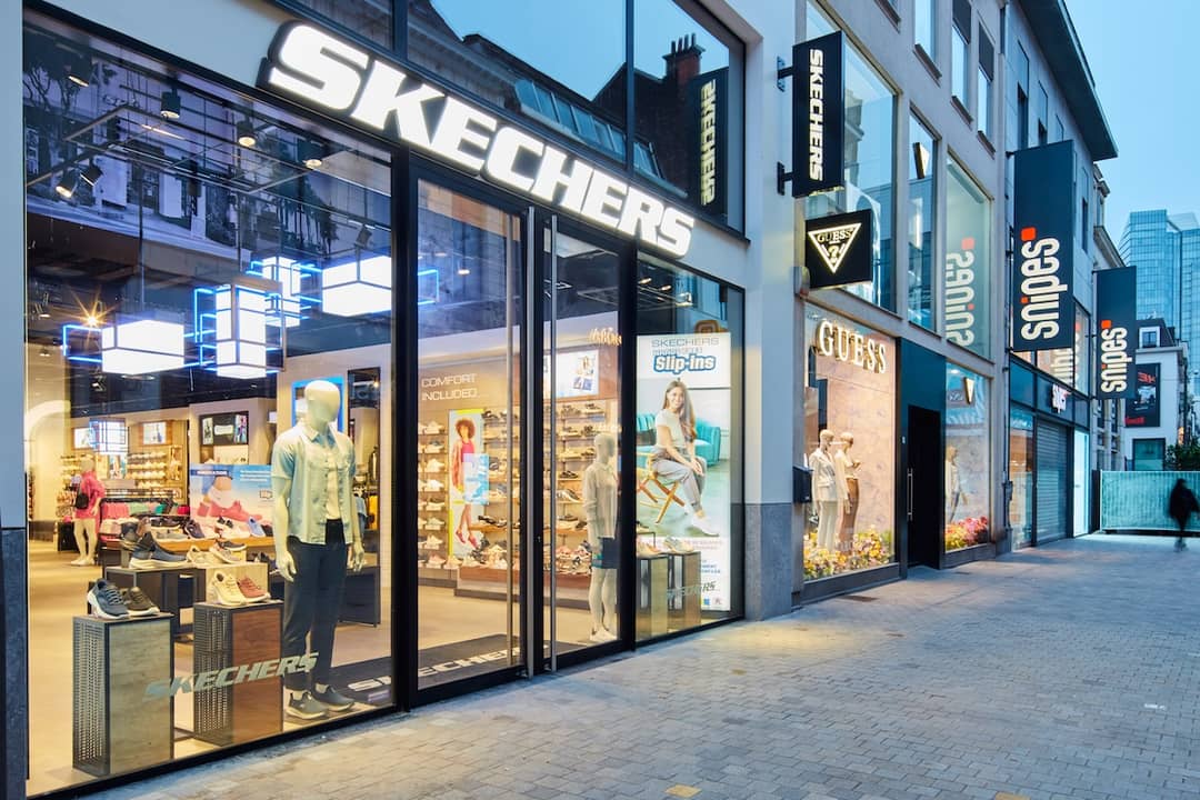 Skechers store in Brussels
