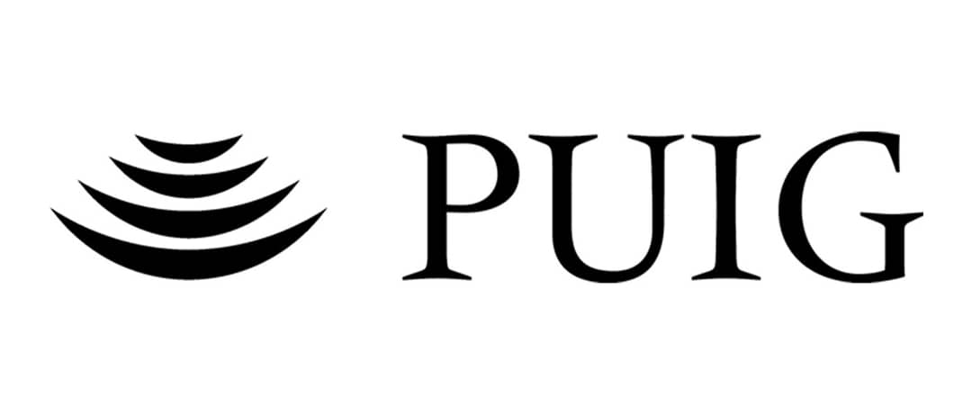 Anterior logotipo de Puig, diseñado en los años 70 por el suizo Yves Zimmerman.
