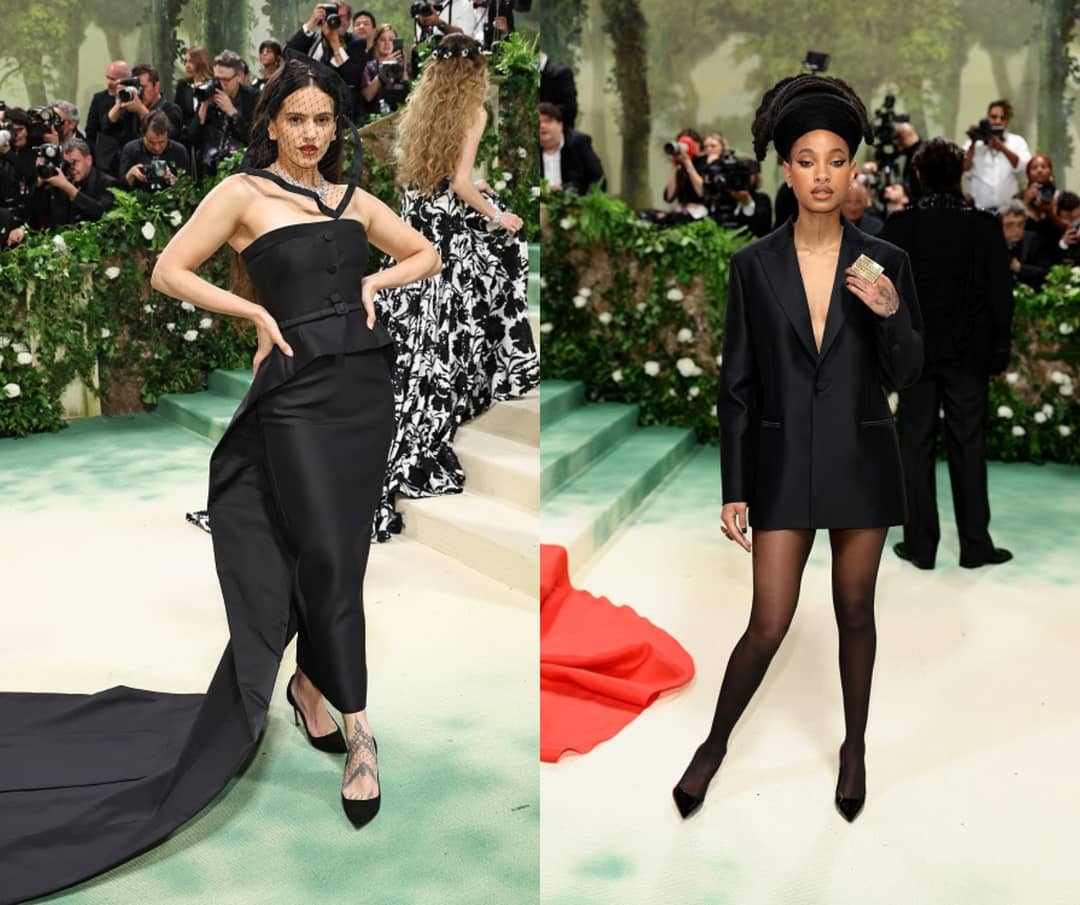 Rosalia and Willow Smith in Dior.