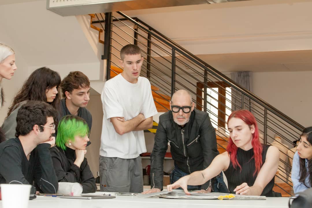 IED students with Michel Comte, June 2024.