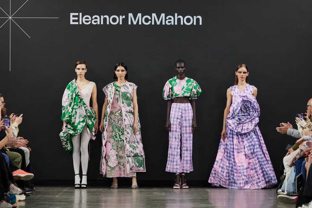 Eleanor McMahon's collection at Graduate Fashion Week.