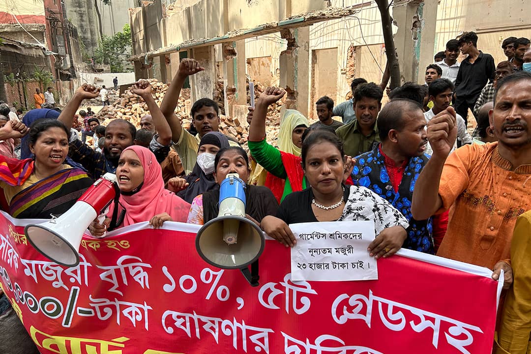 Protesten in Bangladesh