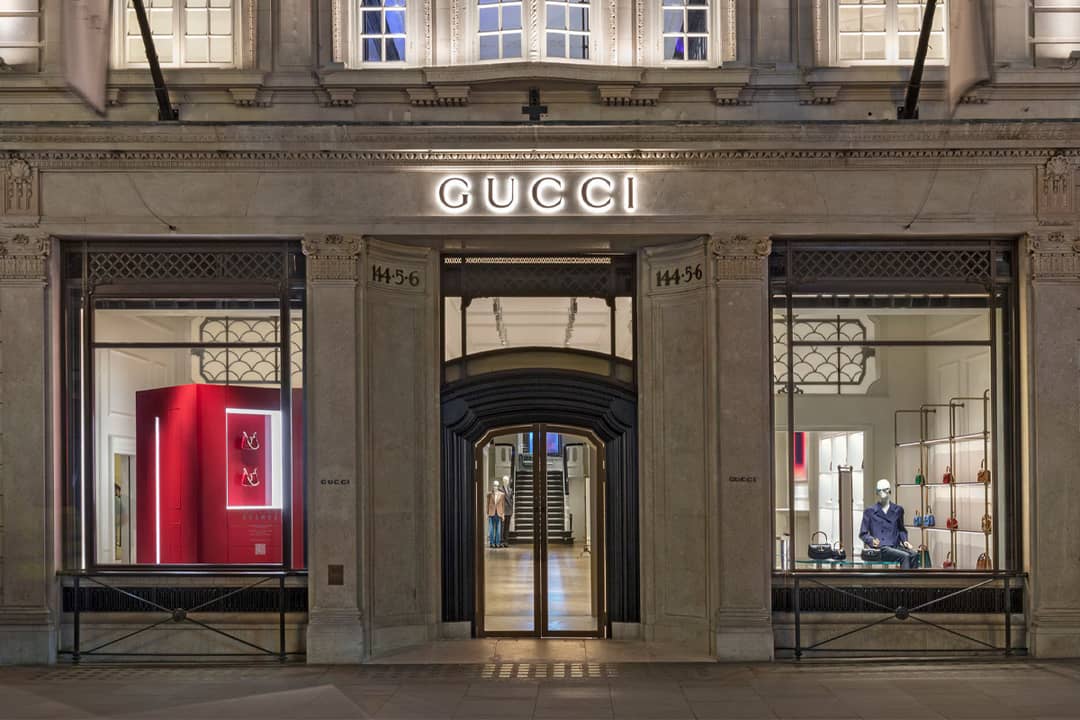 Gucci store on Bond Street, London